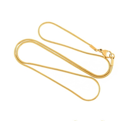 16"/18"/20"/22"/24"/26"30" Stainless Steel Snake Chain for Jewelry Pendants or Charms