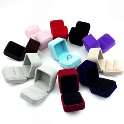 Wedding Souvenir Gift Velvet Jewelry Display Box for Necklace and Earrings