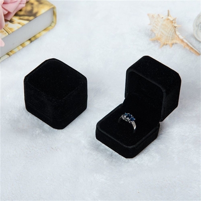 Wedding Souvenir Gift Velvet Jewelry Display Box for Necklace and Earrings