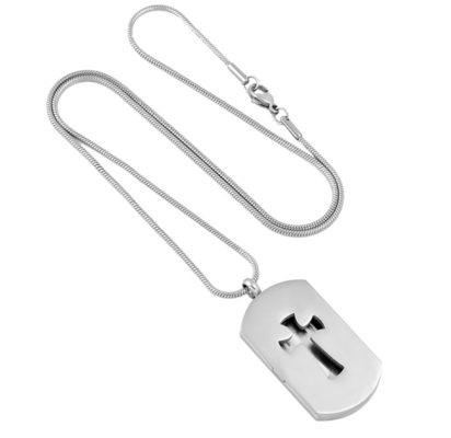 Cross Stainless Steel Locket Aromatherapy Essential Oil Perfume Diffuser Necklace Item