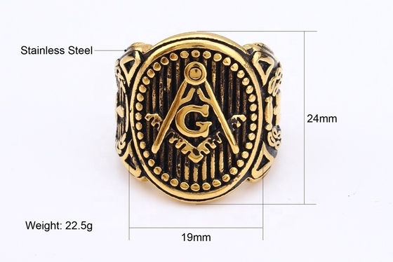 Anniversary Essential Stainless Steel AG Ring for Men in Europe or America