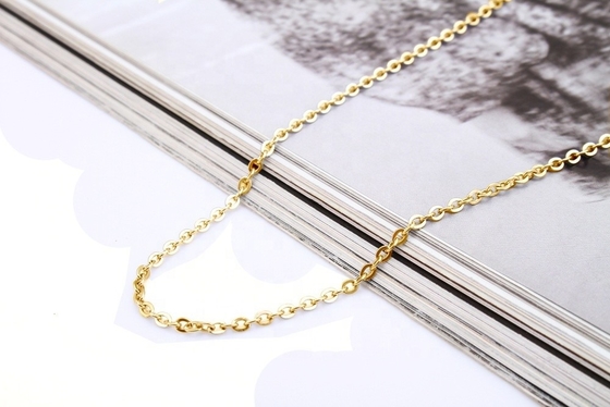 Picture Silver/Gold 2.2mm Wide Cross Chain For Necklace 16"/18"/20"/22"/24"/26"30" Classic Style