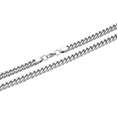 Europe US Stainless Steel Chain Hip Hop Fashion DIY Handmade Jewelry with Chain Shape