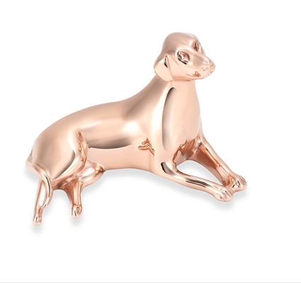 Customized Cute Dog Shape Cremation Urn For Ashes 7 Colors Forever Love Keepsake